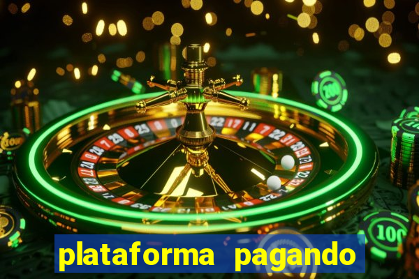 plataforma pagando no cadastro bet